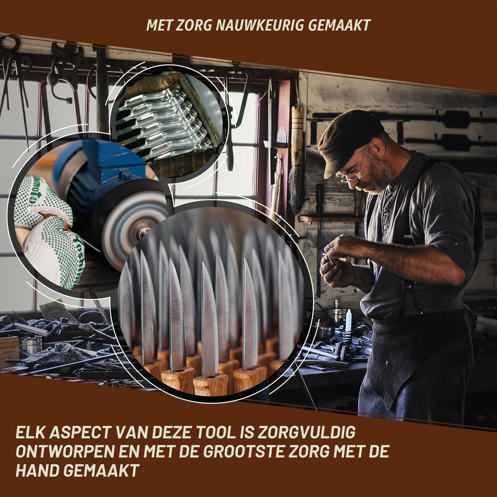Lustrens Houtsnijwerk Gebogen Guts K8a/14 Lepel Snijgereedschap voor Houtbewerking