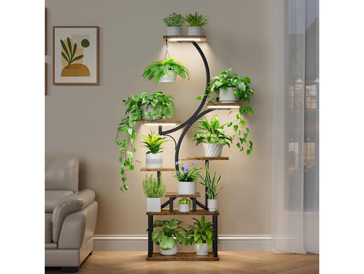 Support de fleurs salon balcon pot en fer forgé support de fleurs sur pied en fer forgé