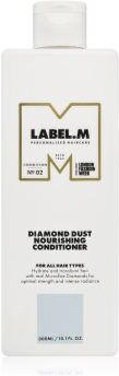 label.m Diamond Dust condicionador hidratante para todos os tipos de cabelos 300 ml. Diamond Dust