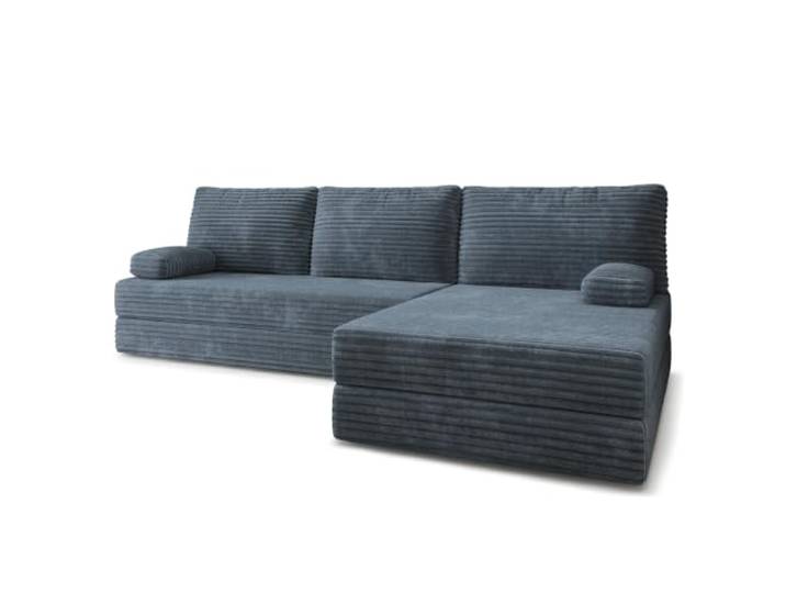 Masseno Schaumstoff-Ecksofas ANKO mit Schlaffunktion, Modulares Schlafsofa aus Schaumstoff, Klappbares Bodensofa, Boneless, Ohne Montage - Grau, TILIA 85