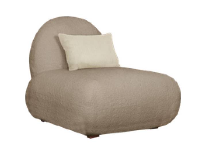 Fauteuil bouclette Oméga