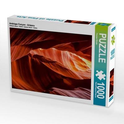 CALVENDO Puzzle Antelope Canyon - Arizona | 1000 Teile Lege-Größe 64x48cm Foto-Puzzle für glückliche Stunden