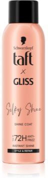 Schwarzkopf Taft x Gliss spray para dar brilho para cabelo Silky Shine 150 ml. Taft x Gliss