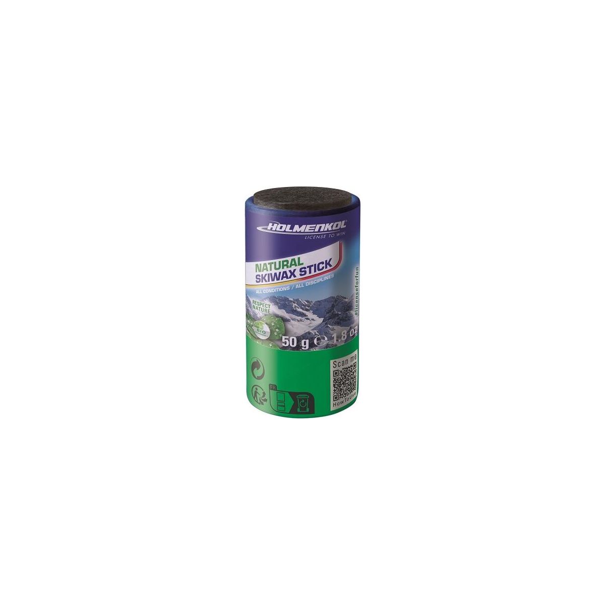Holmenkol Natural Skiwax Stick 50g 25018
