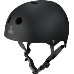TRIPLE8 HALO Helm 2026 black rubber - XS