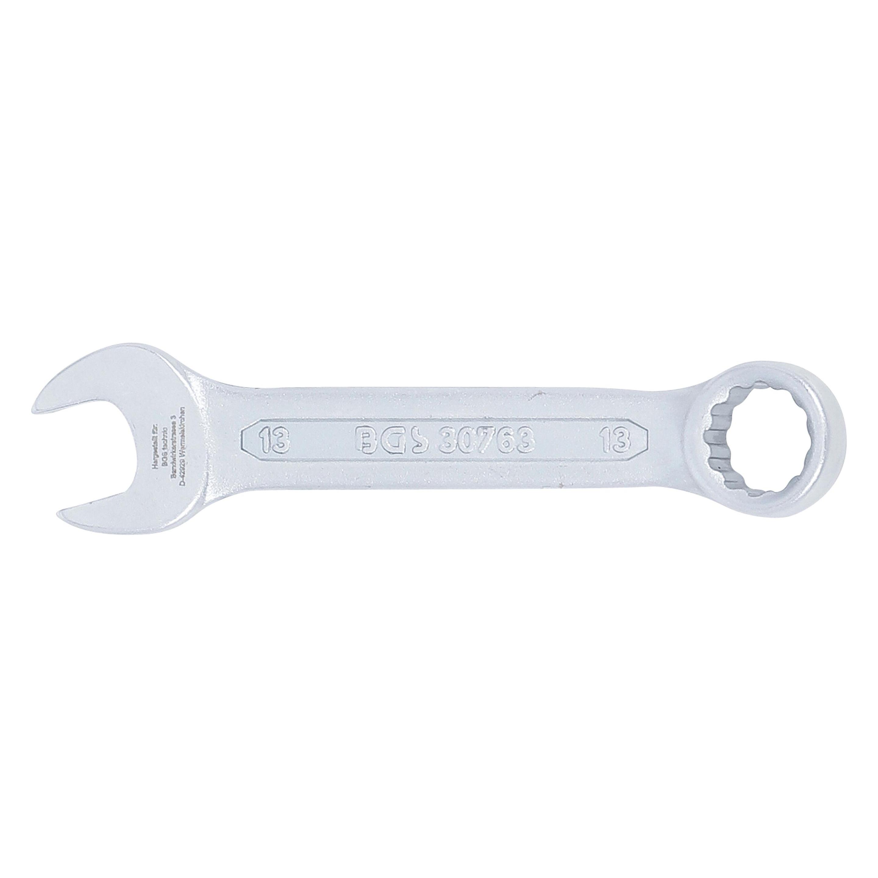 BGS Maul-Ringschlüssel, extra kurz SW 13 mm (13 mm) (30763)