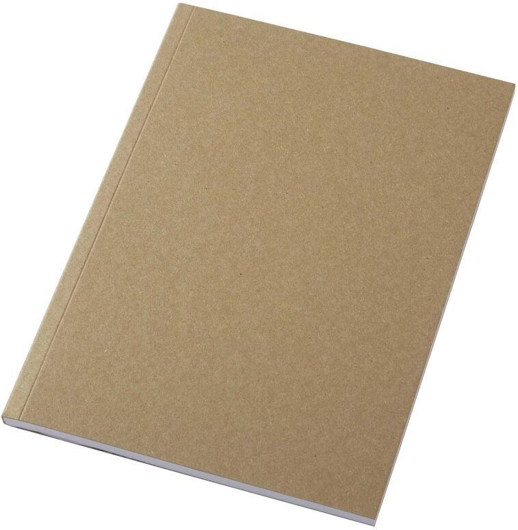 Carnet personnalisable A5 en papier kraft recyclé, 50 feuilles Kraft naturel