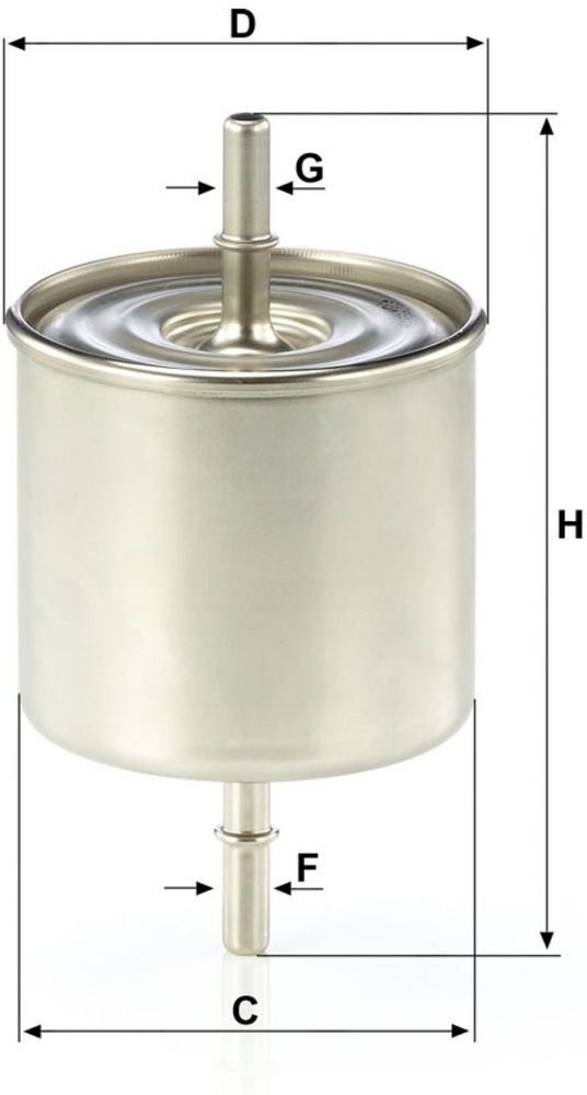Mann-Filter Filtro carburante WK 8046