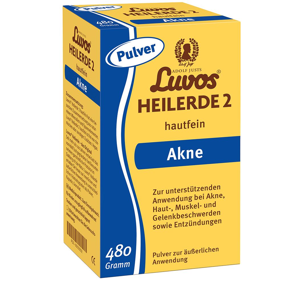 Luvos Heilerde 2 hautfein 480 g Pulver