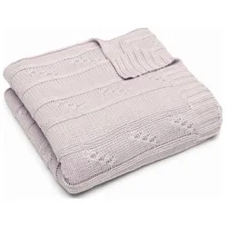 Pulp, Decke, Soft bamboo blanket with silver ions (pink braid)