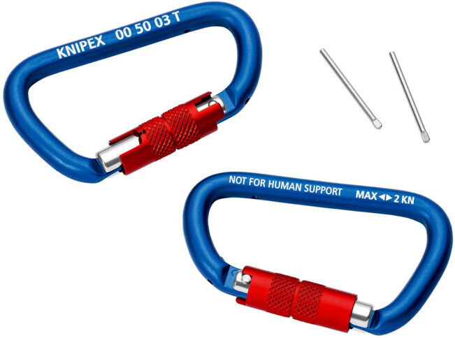 Mousquetons Knipex (00 50 03 T BK)