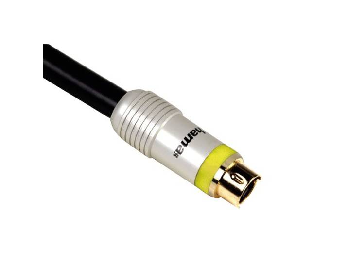 Hama HomeTheatre verbindingskabel S-video-stekker - S-video-stekker 5 m
