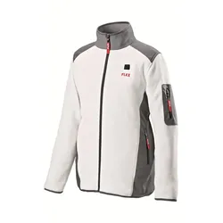 FLEX Akku-Heizjacke Fleece TF White 10.8/18.0 Men Größe XXXL 3XL ohne Akkus/Ladegerät