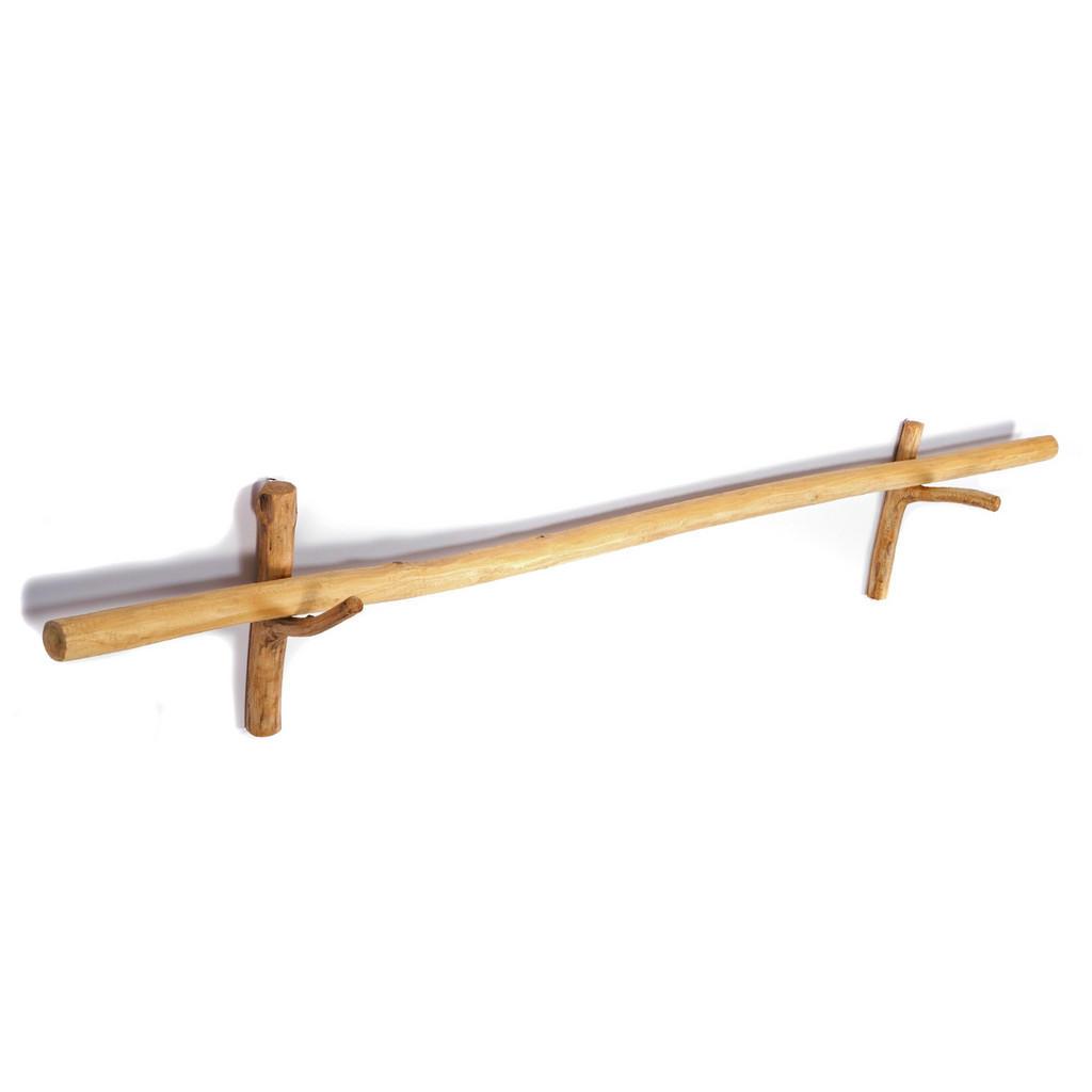 Creedwood Gardinenstange, Natur, Holz, 10 cm, Wohntextilien, Gardinen & Vorhänge, Gardinen-Stangen