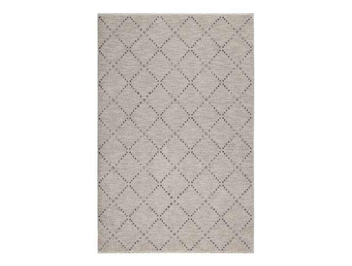 Teppich ESPRIT Ina , grau, B:80cm H:12mm L:150cm, Polyester, Teppiche, Teppich, Kurzflorteppich, gewebt, geometrisch, modern, Wohnzimmer, streifen