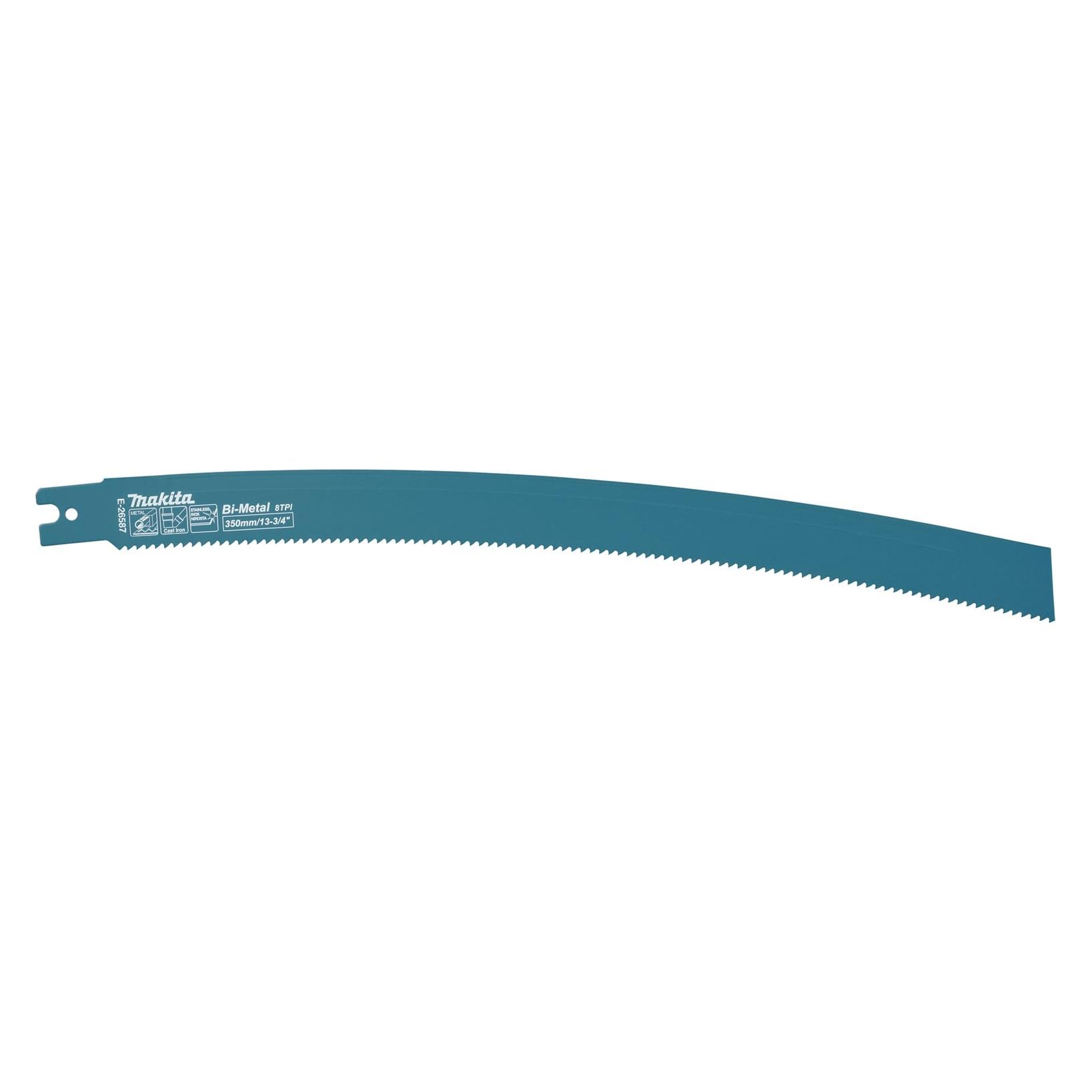 Makita SÄGEBLATT FÜR BIM-SÄGEN 350 x 1,6 mm, 8 Zähne/Zahnreihe, für Metall, Gusseisen, Edelstahl / 5 Stück (24561943)