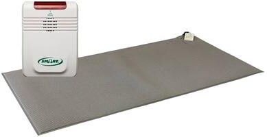 Smart Caregiver Easy-to-Use CordLess Fall Prevention Alert With Weight-Sensing Long Floor Mat System