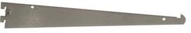 "Econoco - GA12-SC - 12"" Satin Chrome Tap-in Style Shelf Bracket For Universal Line Slotted Standards Sold in Pack of 25"