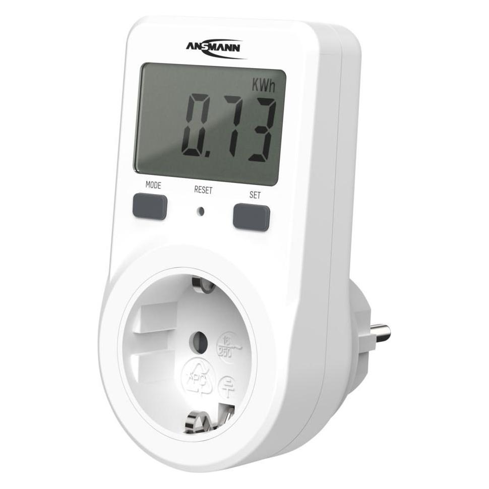 Ansmann Energiekostenmesser APM 1 Digitaler Stromz?hler bis 3680W (1260-0008)