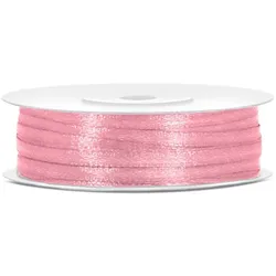 50x Satinband, hellrosa, 3mm/50m