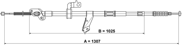 Ate Seilzug, Feststellbremse 24372719242 Für Toyota