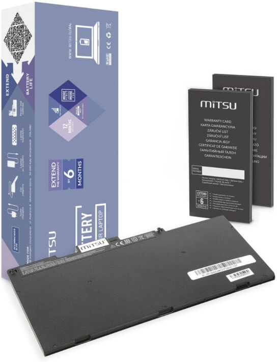 Mitsu Akku für HP EliteBook 755 G4, 840 G4, 850 G4 (4000 mAh) 11,55V