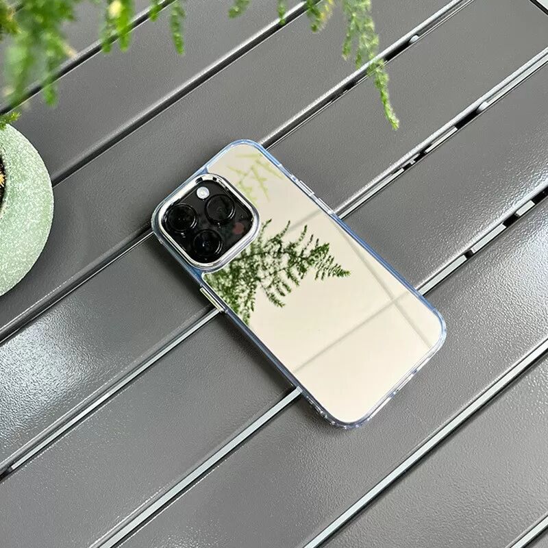 INF Coque Miroir pour iPhone 14 (6.1) - Beauté Transparente