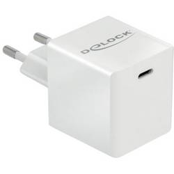 Delock 41446 USB Ladegerät 40.0 W USB-A, USB-C® USB PD Weiß Steckdose USB Power Delivery (USB-PD), Überstromschutz