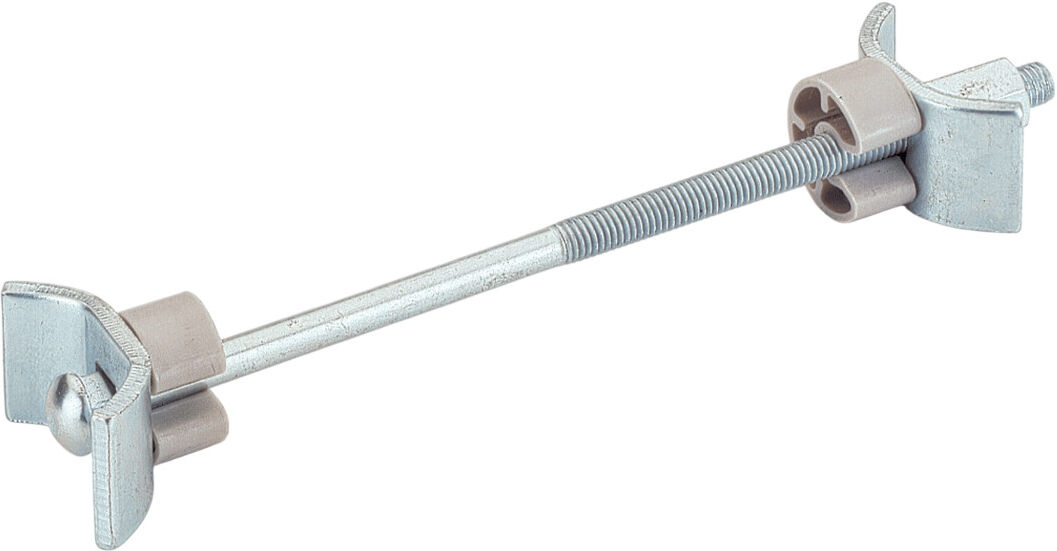 Elément de jonction 150 mm HETTICH 16048 Zingué - Gris
