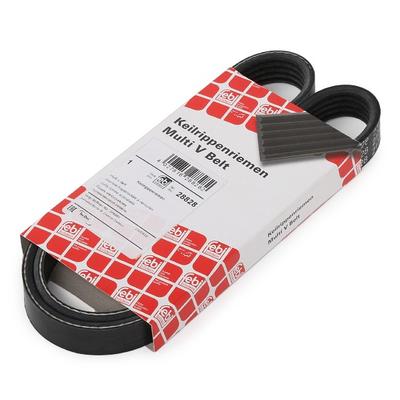 FEBI BILSTEIN Keilrippenriemen BMW,MITSUBISHI 28828 MD338513,11281437450,11281437872 Rippenriemen 11281744986,5PK861,5PK864,5PK865,5PK866,5PK862