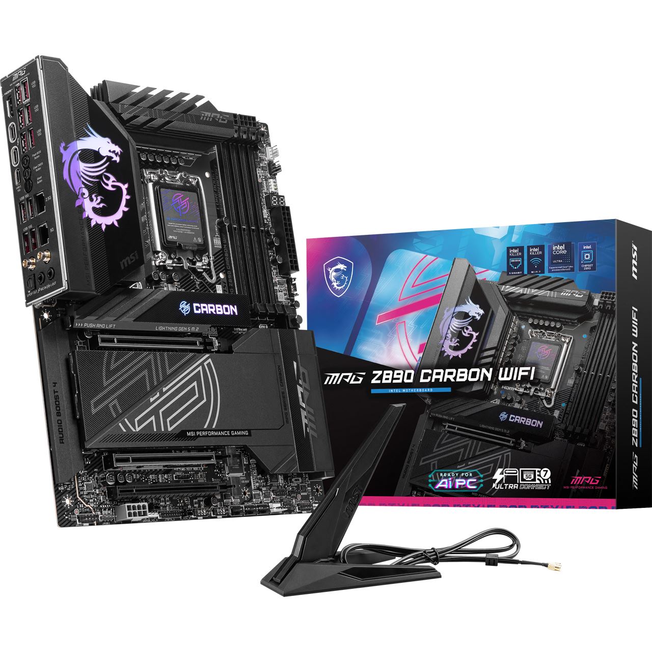 MSI Carbon WIFI Intel Z890 So.1851 DDR5 ATX Retail