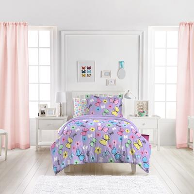 Dream Factory Sweet Butterfly Bed in a Bag with Sheet Set