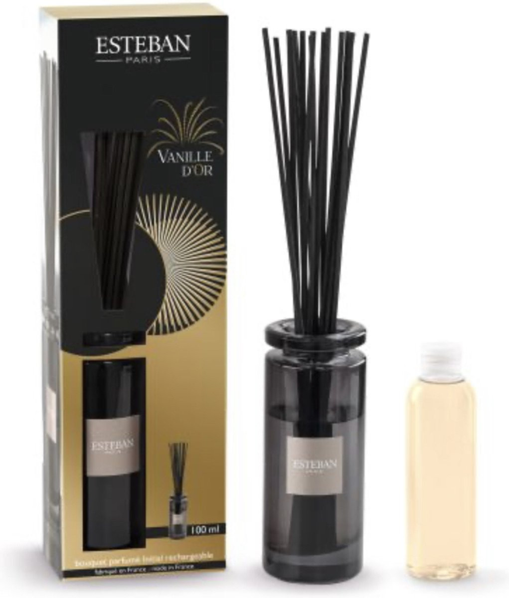 Esteban Classic Vanille d’Or Geurstokjes 100ml