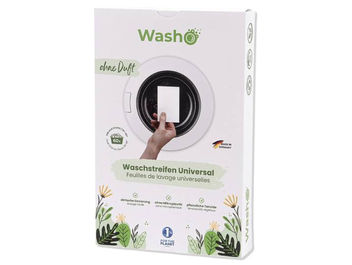 Waschstreifen 60 Stk. ohne Duft - Made in Germany