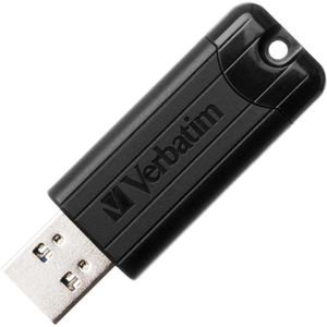 Verbatim USB-Stick PinStripe, 256 GB, bis 30 MB/s, USB 3.0 Superspeed