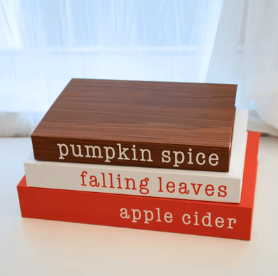 Inspire Picks Luxury Decorative Fake Books Set Stylish Coffee Table Decor Ornaments (3pcs) 20