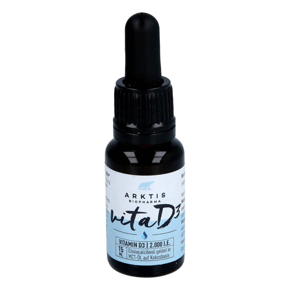 Arktis BioPharma GmbH Arktis Vitamin D3 2000 I.e. Vita D3 öl 14280960