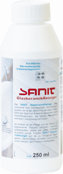 Sanit GlaskeramikReiniger 3018 250 ml, Flasche