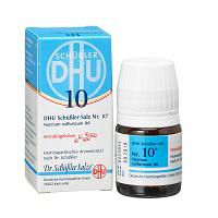 BIOCHEMIE DHU 10 Natrium sulfuricum D 6 Globuli 10 g