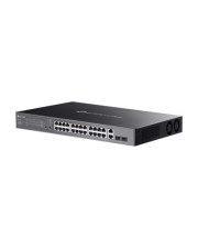 TP-LINK Omada 28-Port Gigabit Easy Managed Switc Switch 1 Gbps Power over Ethernet Rack-Modul 1 HE (ES228GMP)
