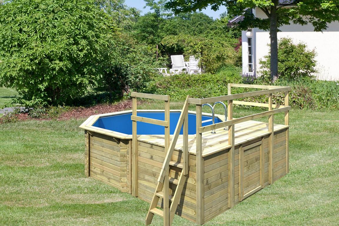 KARIBUHOLZT Pool Modell 1 KDI Variante D Ausstattung wie C 08427351