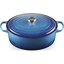 Signature Bräter 31 cm oval tiefes Blau