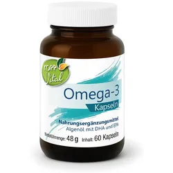 Kopp Vital® Omega-3 Algenöl / 302 mg / 60 Kapseln