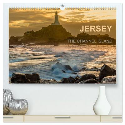 JERSEY THE CHANNEL ISLAND (High Quality Premium Wall Calendar 2026 DIN A2 landscape),CALVENDO 12 Month Wall Calendar