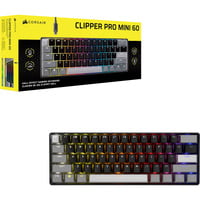 CLIPPER PRO MINI 60, Gaming-Tastatur schwarz, DE-Layout, Corsair MGX Hyperdrive