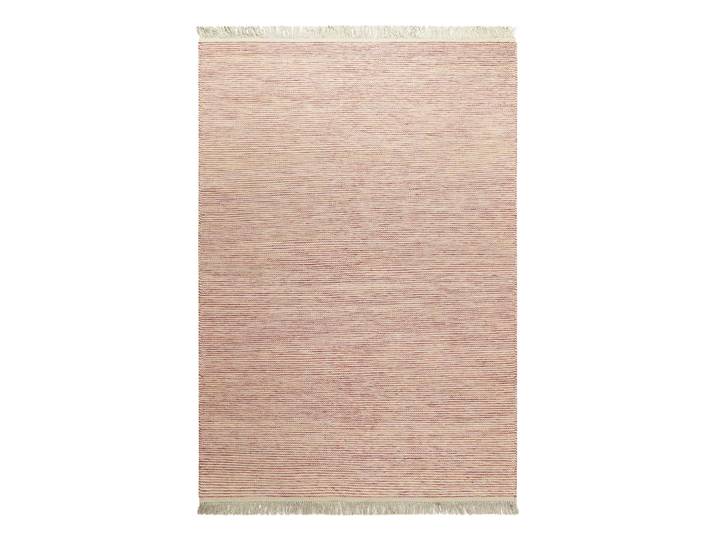 Teppich GREEN LOOOP Amélie , rot, B:160cm H:6mm L:230cm, Schurwolle, Teppiche, Teppich, Wollteppich, handgewebt, kurzflor, gestreift, natürlich, geometrisch