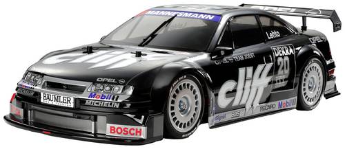 Tamiya Opel Calibra V6 Cliff Schwarz Brushed 1:10 RC Modellauto Elektro Rennwagen Allradantrieb (4WD) Bausatz