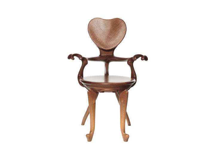 BD BARCELONA DESIGN fauteuil CALVET de GAUDÍ (Verni - Rovere massello)