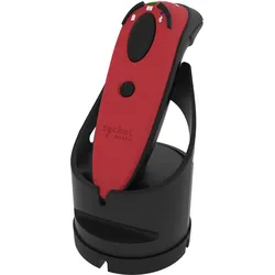 Socket Durascan D720 Linear Barcode+Qr (1D-Barcodes, 2D-Barcodes, QR-Code, Text), Barcode Scanner, Schwarz, Rot