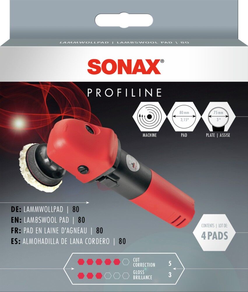 SONAX 04941410 Attachment, polishing machine